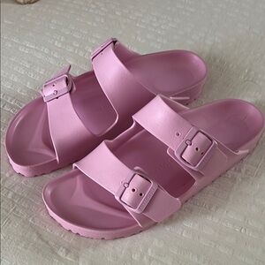 Birkenstock Light Pink Double Strap Sandals